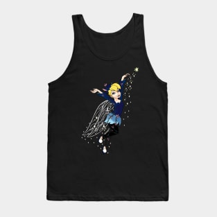 blue tink Tank Top